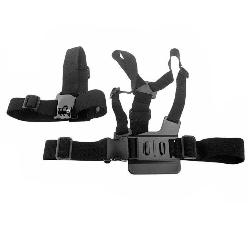 GP59 Head Strap Belt Mount + Chest Belt Strap Harness Mount